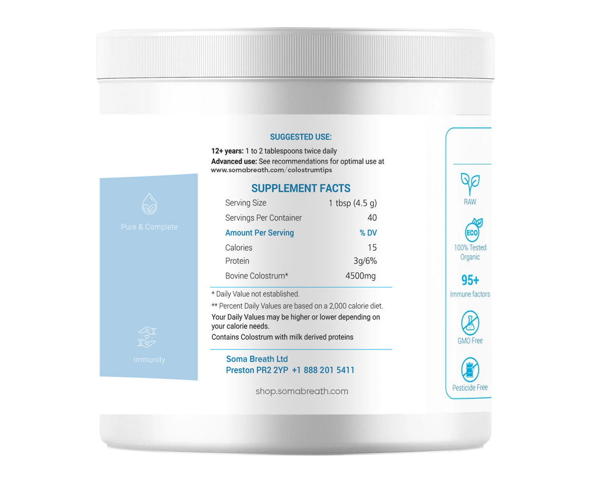 double subscription of colostrum. Colostrum benefits have been proven to boost your immunity and provide optimum health. Colostrum is delicious and can be used in your favourite smoothie recipe.